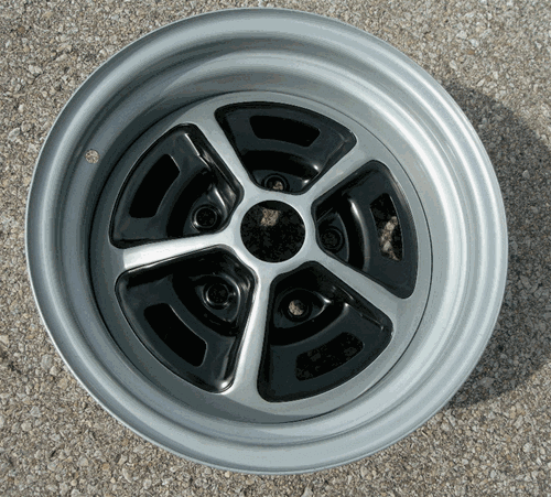 14 X 7 Wheel Trim Rings for 5 Spoke SS Super Sport Deep Dish Style Rims, Set of 4, Angle 7