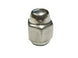 Stainless Capped Five Spoke SS Rims and Super Sport Wheels Lug Nuts Set, 20 Pieces, Angle 2