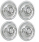 Rally Wheel Flat Cap Set with Chevrolet Motor Division, Set of 4