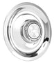 Rally Wheel Flat Cap Set with Chevrolet Motor Division Disc Brakes, Set of 4, Angle 2