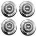 1966 Chevelle Dog Dish Hub Caps, 4 Piece Set