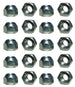 Original Style Lug Nut Set with Diamond Cut for Rally Wheel or Steel Wheel, USA Made