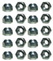 Original Style Lug Nut Set with Diamond Cut for Rally Wheel or Steel Wheel, USA Made