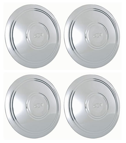 Rallye Wheel Police Style Center Caps Set with Bowtie