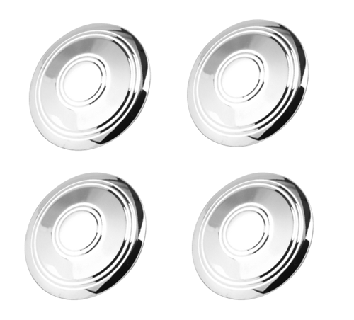 Rally Wheel Police Style Center Caps Set