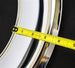 15 X 7 Wheel Trim Ring, Rally Wheel Style Round Smooth Edge, Each, Angle 4