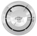 1968 - 1970 Chevelle and Nova Dog Dish Poverty Hubcap Set, 4 Piece COPO Wheel Center Cap Kit, Angle 3