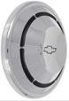 1968 - 1970 Chevelle and Nova Dog Dish Poverty Hubcap Set, 4 Piece COPO Wheel Center Cap Kit, Angle 4
