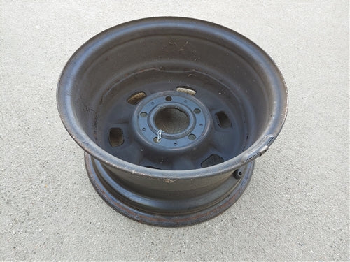 Chevelle and Nova Rally Wheel, 6 Hole 14 X 7, GM Used, Angle 6