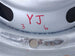 1969 - 1970 Nova 14 X 7 YJ Coded Chevy Rally Wheel Rim, Used GM Each, Angle 2