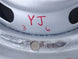 1969 - 1970 Nova 14 X 7 YJ Coded Chevy Rally Wheel Rim, Used GM Each, Angle 2