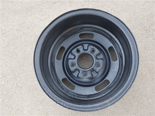 1969 - 1970 Nova 14 X 7 YJ Coded Chevy Rally Wheel Rim, Used GM Each, Angle 4