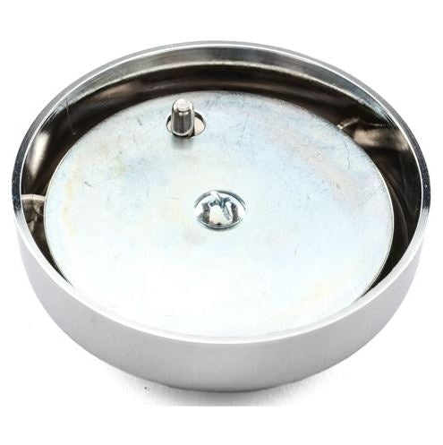 Cragar Chrome S/S Vintage Replacement Center Cap, Angle 2
