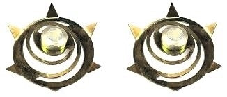 Photo of a 1967 - 1972 GM Radio Static Collector Star Washers for Front Wheel Hub Grease Caps, Pair, Get Yours Today!