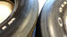 Firestone Wide Oval G70 X 14 Tires, Used Vintage Original Pair, Angle 4