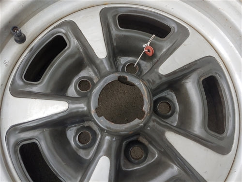 Goodyear Speedway Wide Tread Polyglas NON DOT Redline Tire and Rallye Wheel, Angle 3
