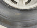 Uniroyal Glasbelt Fastrak Belted White Wall Tire and Rallye Wheel Combo, Used Vintage GM, Angle 10
