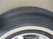 Uniroyal Glasbelt Fastrak Belted White Wall Tire and Rallye Wheel Combo, Used Vintage GM, Angle 6