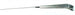 1964 - 1967 Chevelle Windshield Wiper Arm, Brushed Finish, Each