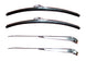 Windshield Wiper Arms and Blades Kit, Brushed Finish