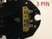 1966 - 1967 Chevelle NEW Windshield Wiper Motor Assembly, 3 Pin, Angle 2
