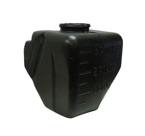 1962 - 1970 Nova / Chevelle Windshield Washer Jar In Black, Angle 2