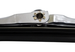 OE Style 16" Windshield Wiper Blade, Brushed Finish for NON-Hidden Wipers, Each, Angle 5