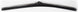 1968 - 1972 Chevelle or 1970 - 1974 Nova Custom Polished Stainless 16" Windshield Wiper Blade for Pin Style Arms, Angle 3