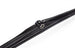 1968 - 1972 Chevelle or 1970 - 1974 Nova Custom BLACK FINISH 16" Windshield Wiper Blade for Pin Style Arms, Each, Angle 2
