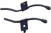 1970 - 1972 Chevelle Windshield Washer Spray Nozzles with Cowl Hood, Pair
