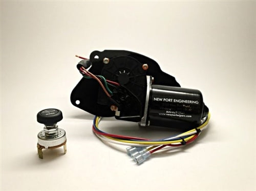 1969 - 1971 Nova Slim Fit Windshield Wiper Motor, Angle 2