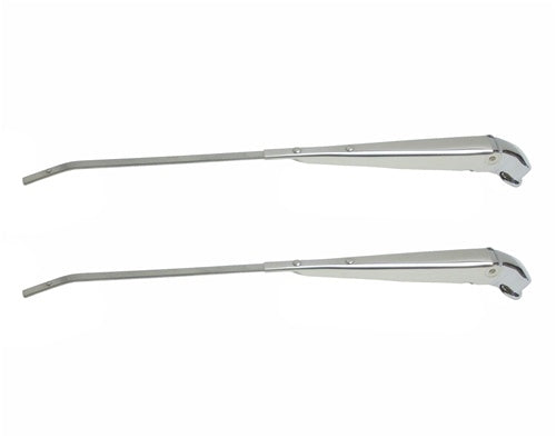 Windshield Wiper Arms, Stainless Steel, Pair