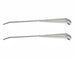 Windshield Wiper Arms, Stainless Steel, Pair