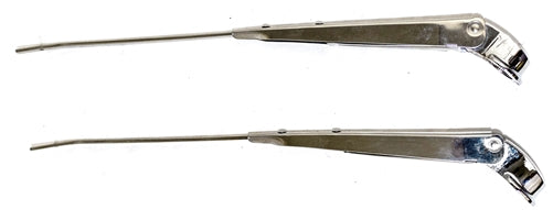 Windshield Wiper Arms, Stainless Steel, Pair, Angle 3