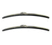 15" Stainless Steel Windshield Wiper Blades, OE Style Pair