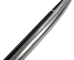 15" Stainless Steel Windshield Wiper Blades, OE Style Pair, Angle 4