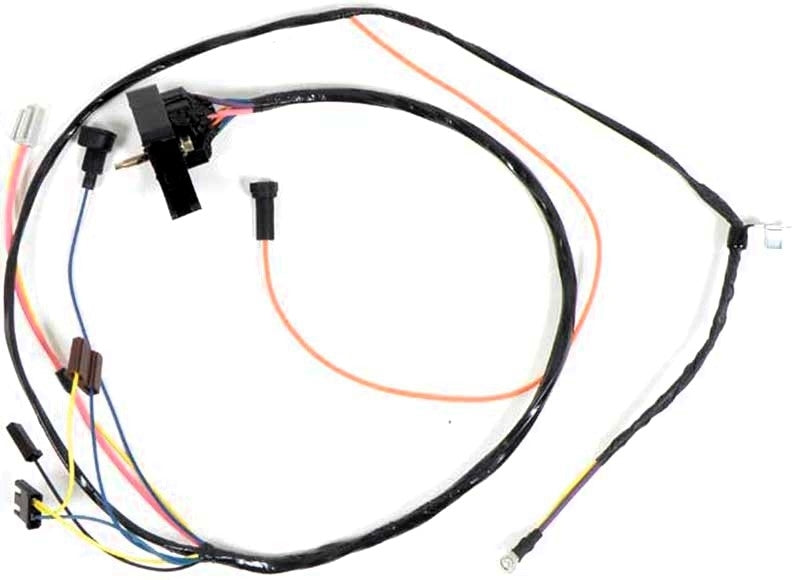 1968 Nova Small Block Engine Wiring Harness for Warning Light Models and HEI Distributor
