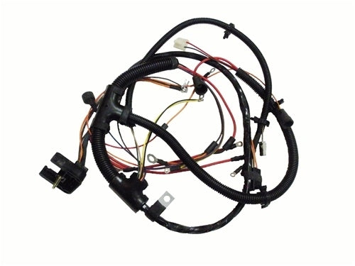 a 1969 Nova Big Block Engine Wiring Harness for Warning Light Models with Carburetor Fast Idle Solenoid and HEI Distributor