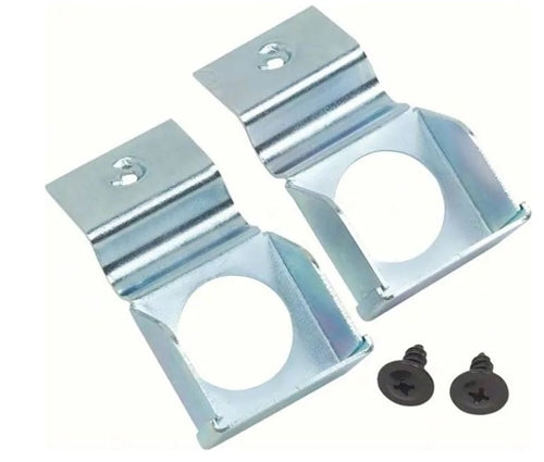 Under Dash Courtesy Light Mounting Brackets and Mounting Screw Set, Pair