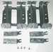 Spark Plug Wire Heat Shield (Small Block), Set, Angle 3