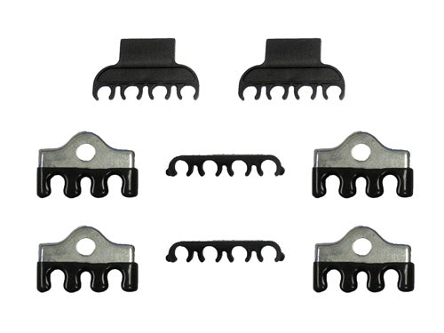 Valve Cover Spark Plug Wire Retainer Set, Small Block