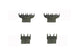 1966 - 1972 Chevelle Valve Cover Plug Wire Loom Retainer Set, Big Block