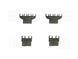 1966 - 1972 Chevelle Valve Cover Plug Wire Loom Retainer Set, Big Block