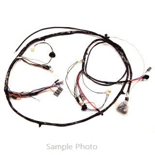 1971 Chevelle Front Light Harness, V8, With Factory Gauges - Altpi