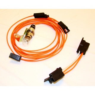 1968 - 1969 Chevelle Trunk Light Assembly, With Lead Wire And Extension Wire