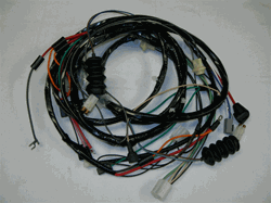 1969 Nova Front Light Harness, V8, With Console Gauges - Altpi
 