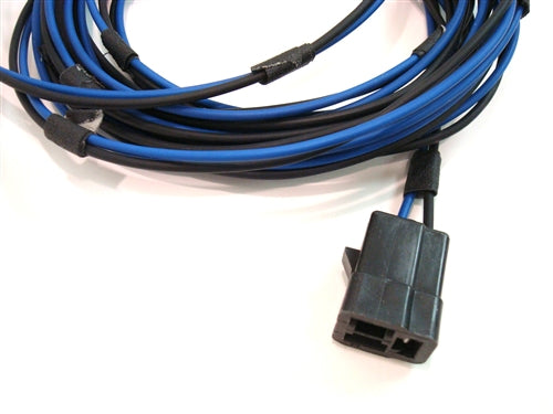 1970 - 1972 Nova Speaker Harness, Rear Seat Extension, Angle 2