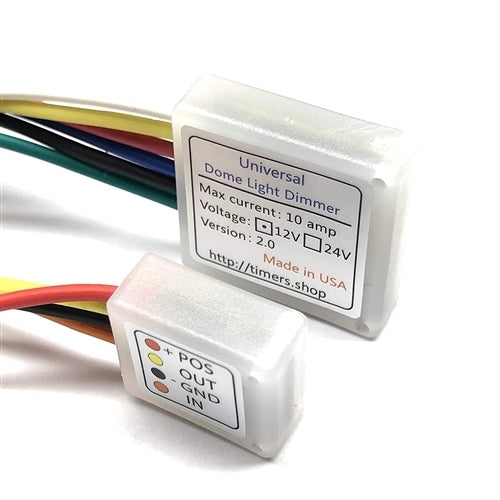 Dome Light Dimmer with Delay Smart Circuit, Angle 2