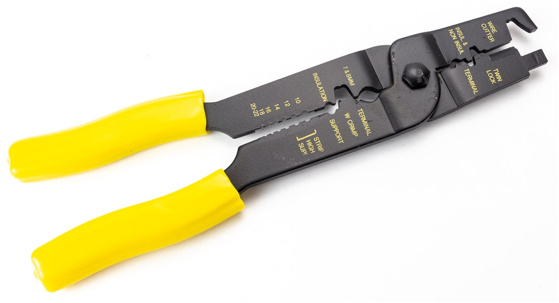 Wire Stripper, Cutter and Crimper Tool