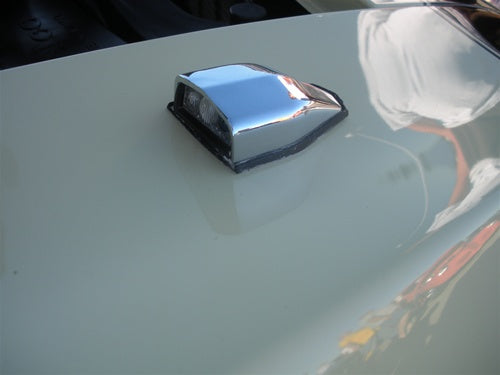 1968 - 1969 Chevelle Fender Bezel, with Fiber Optic Vigilite System, Angle 3